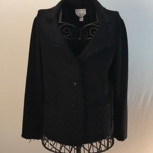 Talbots Black Blazer Size XL